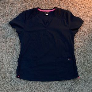 Koi Lite Navy Blue Scrub T-Shirt